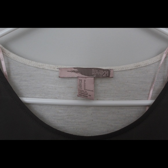 Olive/cream blouse - Picture 2 of 4